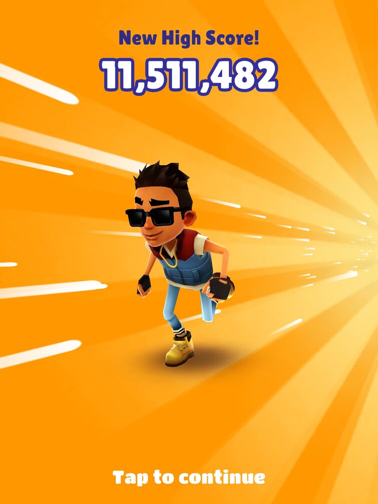 Just got new high score on subway surfers! : r/subwaysurfers