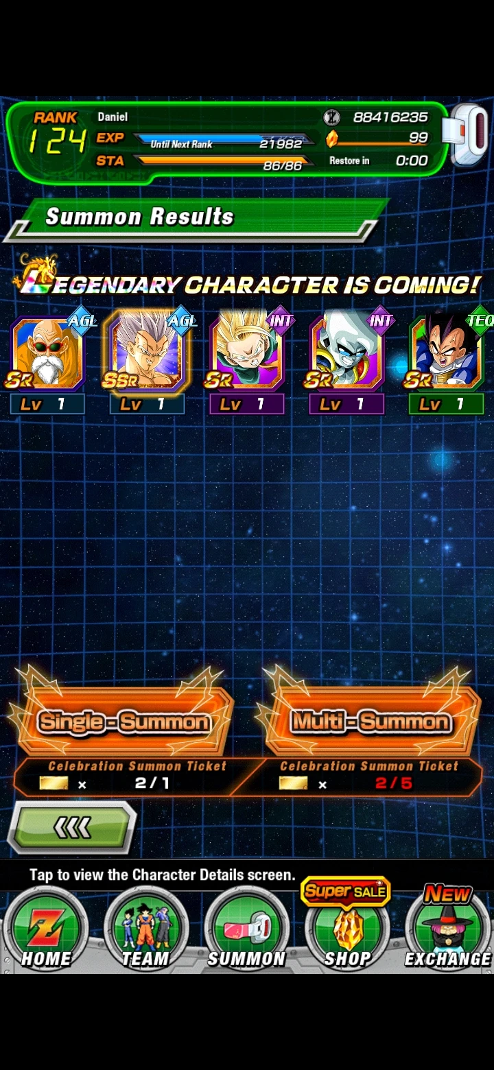 Pulled it from the 5 ticket summon had hercule riding on buu Fandom