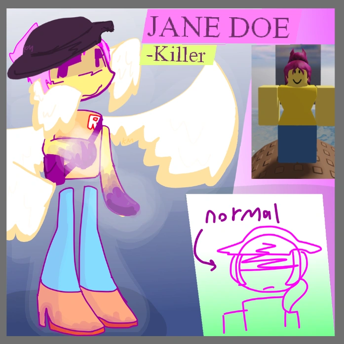 Jane doe and John doe swapped roles!!1 Au thingy | Fandom