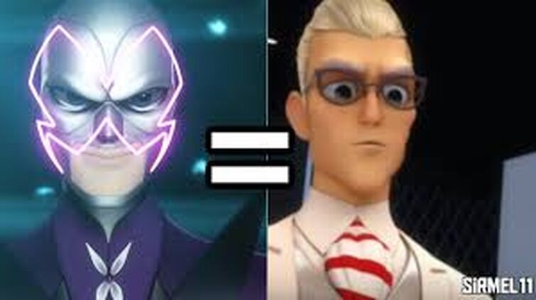 reason why hawk moth is Gabriel agreste