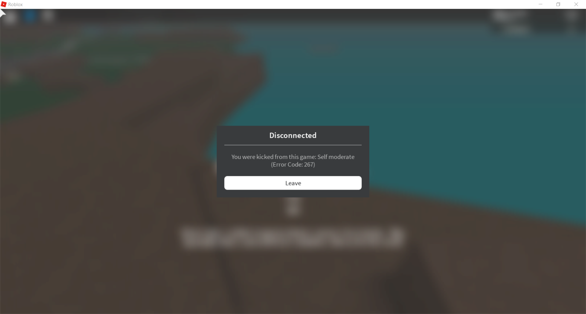 Dose Anyone Know What Errorcode 267 Is Pl Ease Help I Cant Join Lumber Tyccoon 2 D Fandom - what is error code 267 in roblox