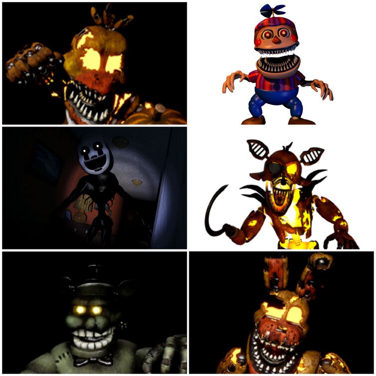 Everything FNaF!!🎄❄️ on X: While the story of Five Nights at Freddy's 4  remains unchanged in the Halloween Edition, the minigames are altered  slightly to include various Halloween decorations scattered about.   /