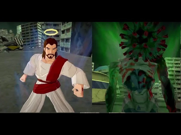 Jesus Cristo VS Coronavirus | DBZ Tenkaichi 3 MOD
