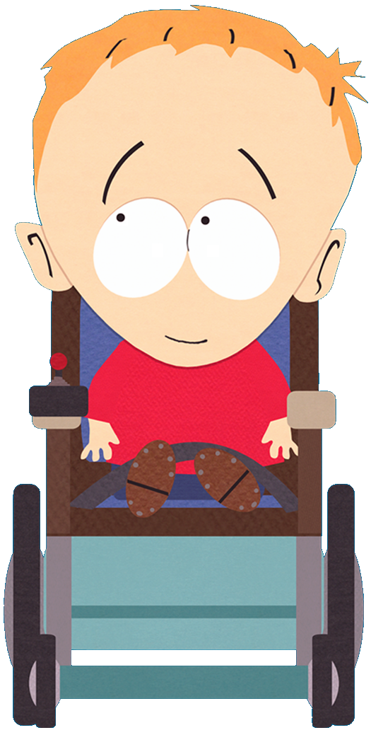 Timmy Burch is a character from South Park that appears as a background cha...