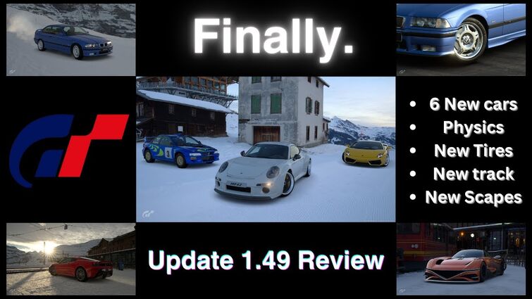 FINALLY! Update 1.49 Gran Turismo 7 | New Track??, Cars, New tires, Physics, wheels + more