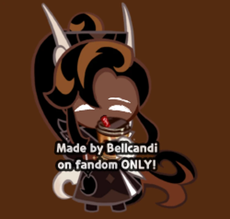 Caramel arrow cookie drinking boba (sprite edit) D Fandom