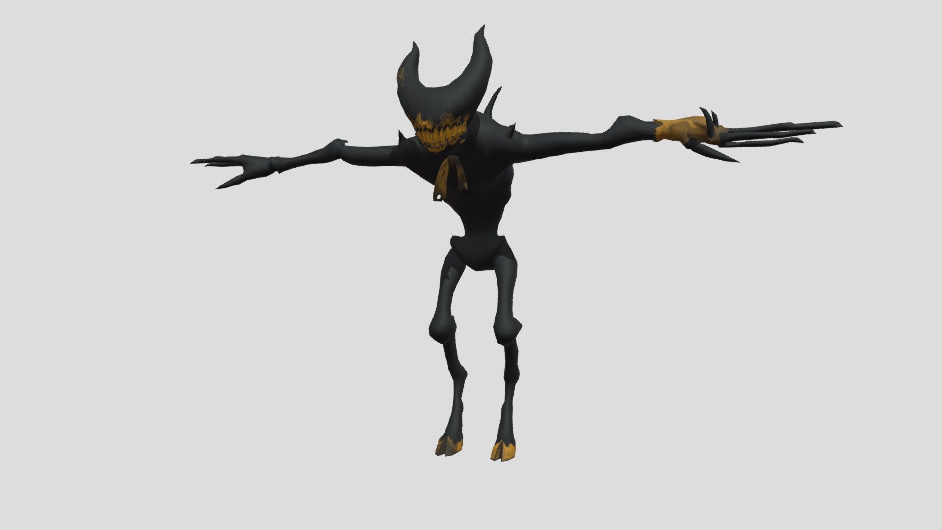 Bendy 3d model