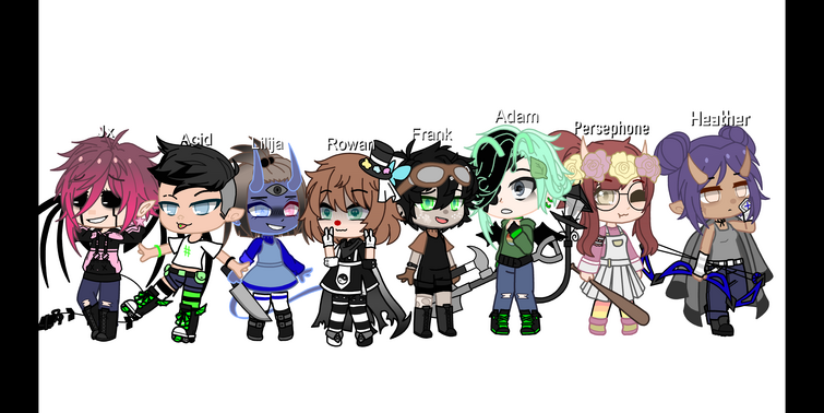 Remade some gacha life ocs in gacha club (all characters from welcome ...