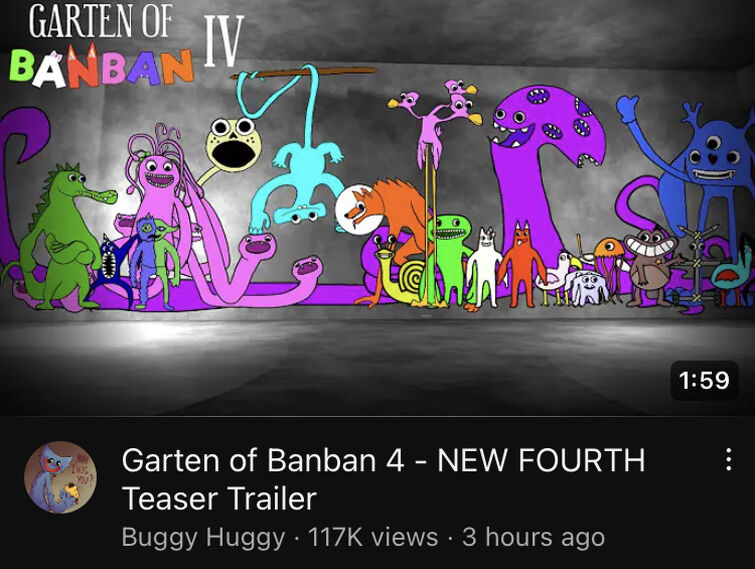 Garten of Banban 3 - Official Teaser Trailer 