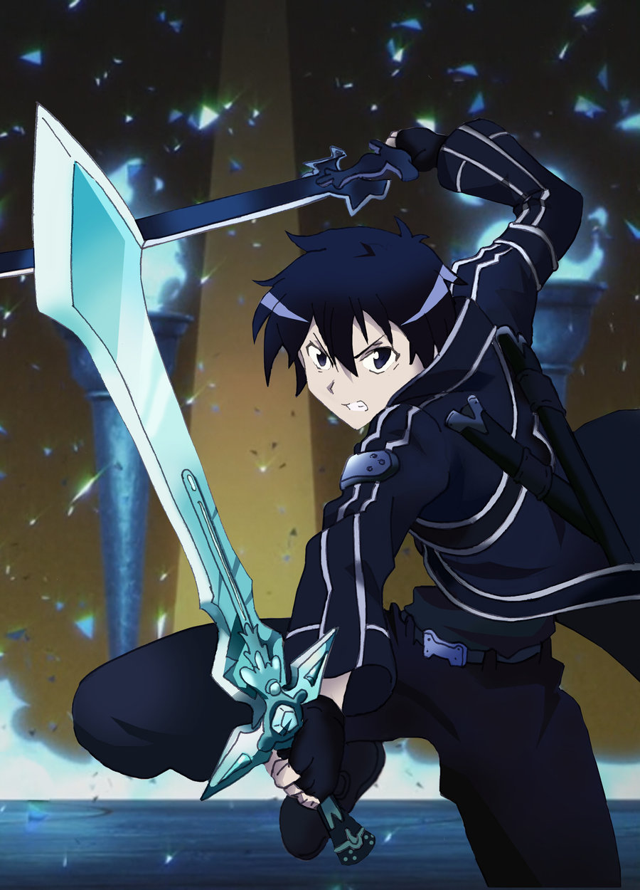 kirito vs gleam eyes