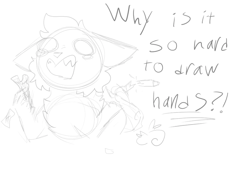 Why is drawing hands so hard????? Fandom
