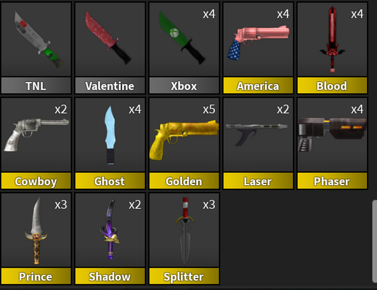 Blood, Trade Roblox Murder Mystery 2 (MM2) Items