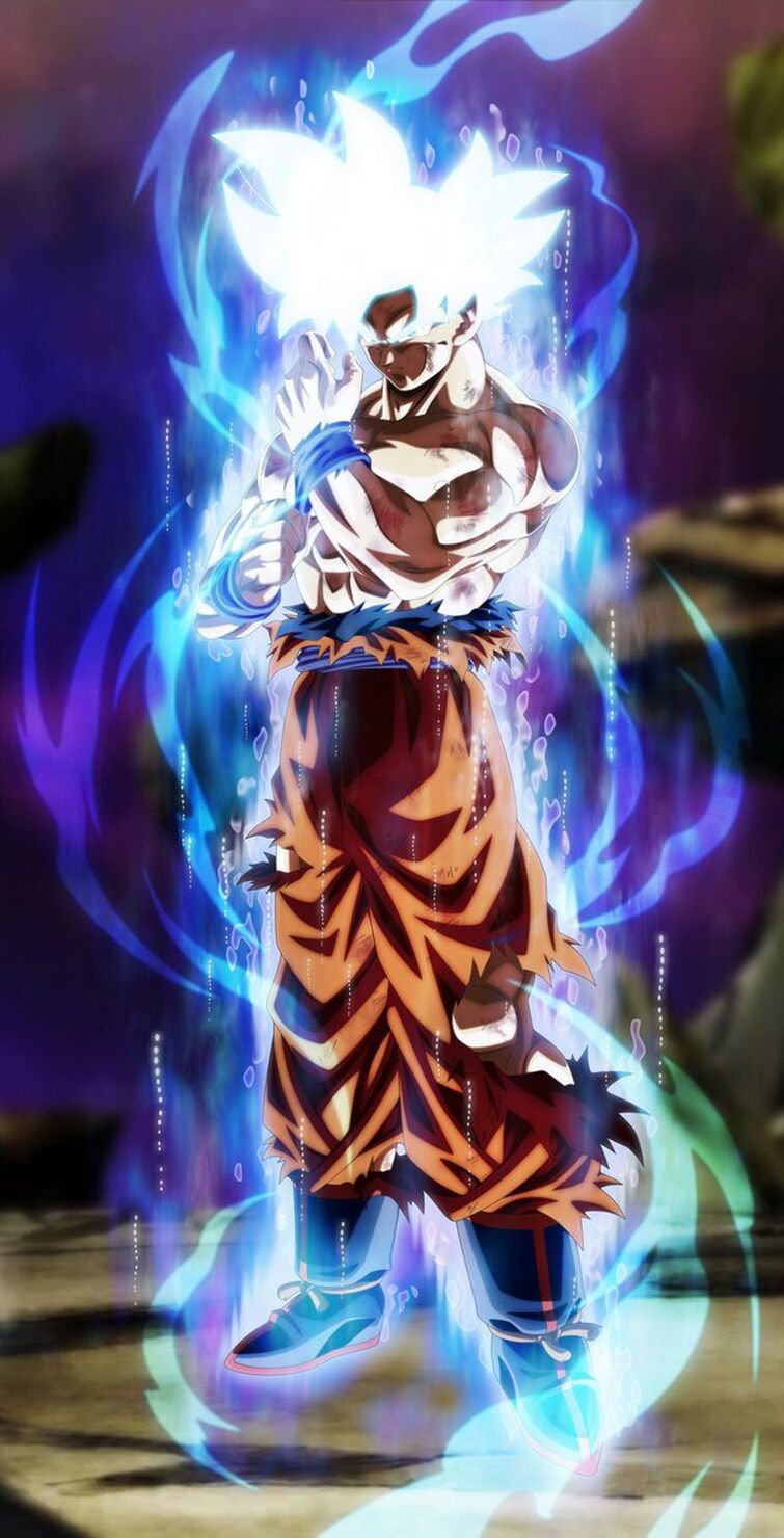 Wallpaper dragon ball, goku, ultra instinct perfected, dragon ball