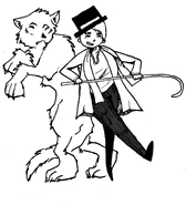 Briggan and Dan Cahill dancing together