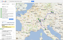 Google Map Journey of Amy and Dan Journey Kings Ransom