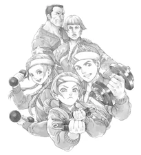 Japanese manga of The Holt Family