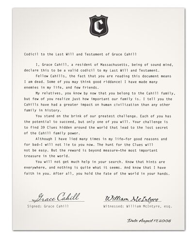 Grace Cahill 39 Clues Will.jpg