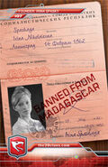 Irina Spasky's old passport