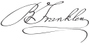 128px-Benjamin Franklin Signature svg
