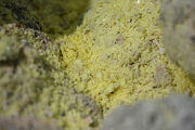 Sulfur crystals