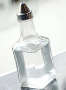 A bottle of vinegar
