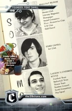 Fiske Cahill in his yearbook