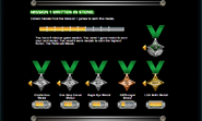 Mission 1 Medals