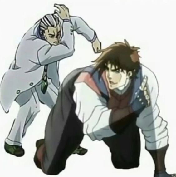 Stand user: star platinum. Stand name: jotaro kujo : r/cursedjojo