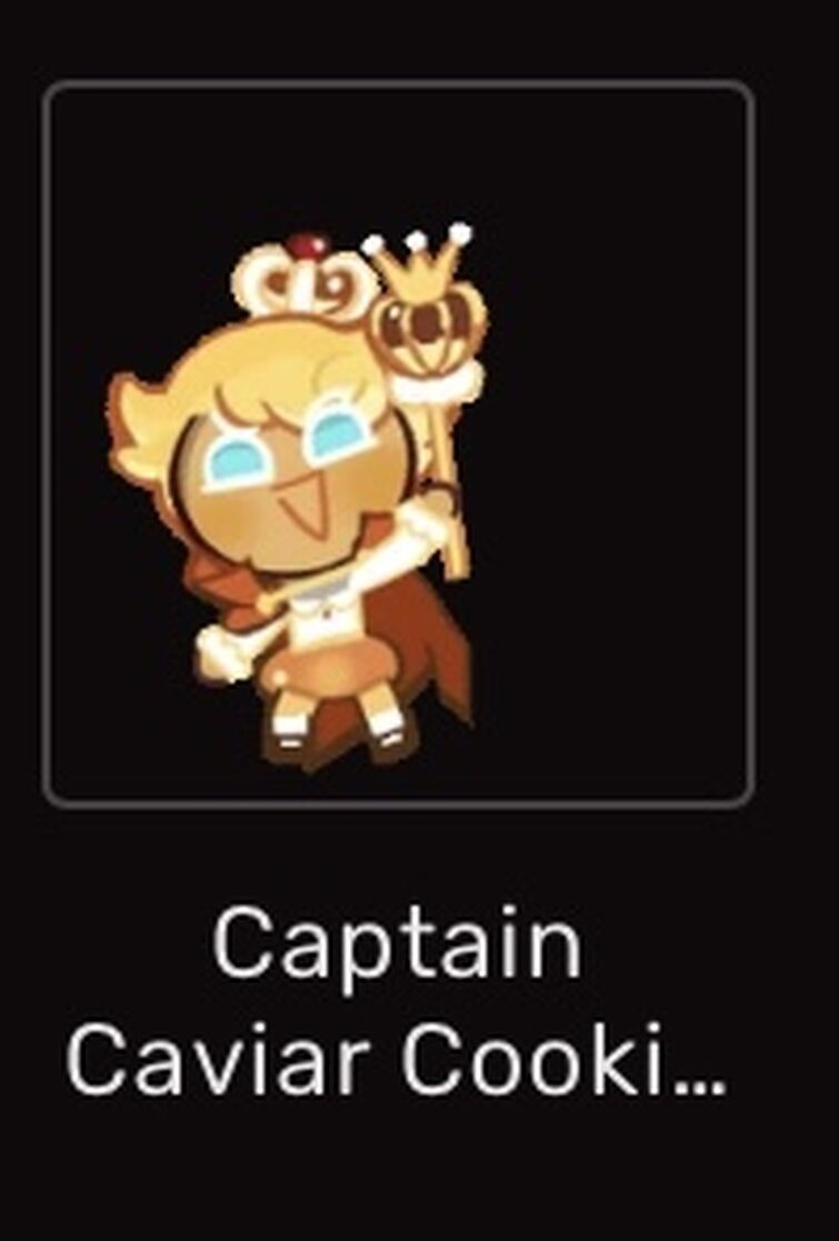 Captain Caviar Cookie, Cookie Run: Kingdom Wiki, Fandom