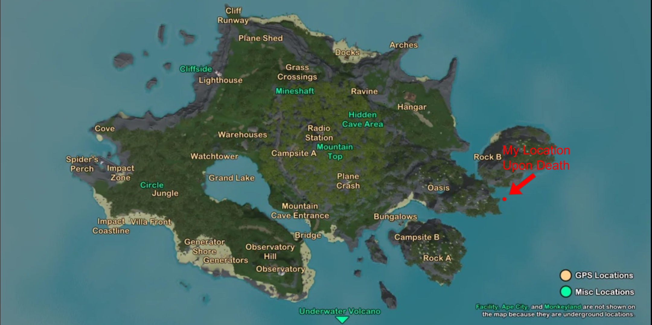 Где находятся все кнопки в isle Sea Monster Decided to go to the Island Fandom