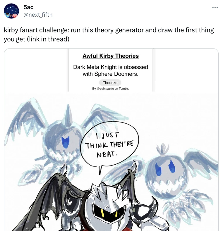 Kirby Art challenge! (via Twitter) Fandom