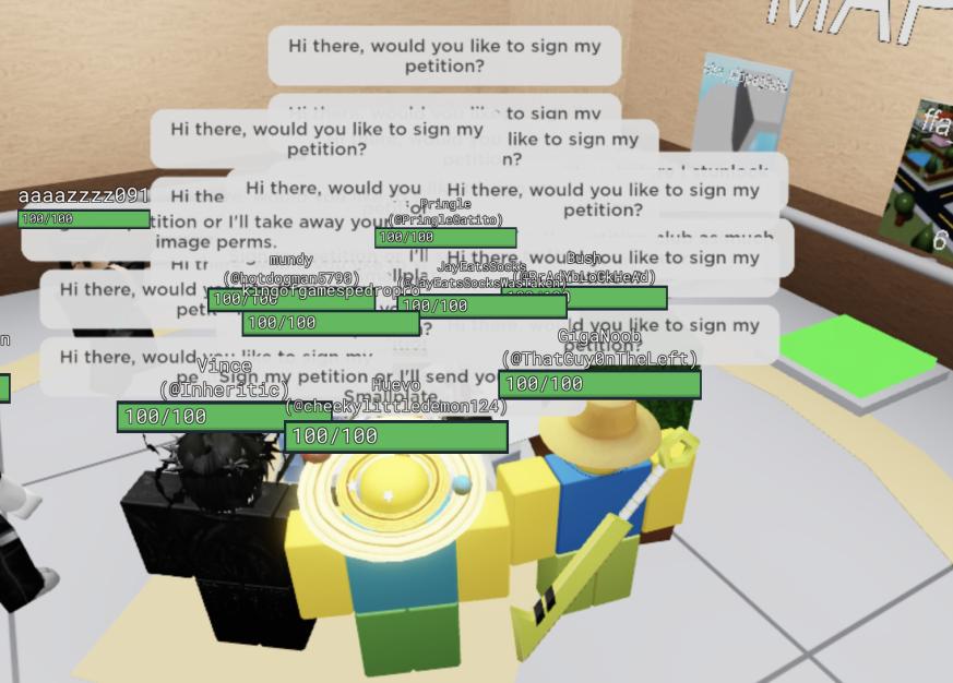 Petition · ROBLOX ( DON'T CHANGE THE AVATARS! ) ·