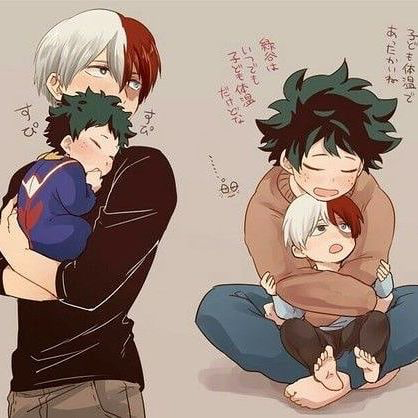 Todoroki My Hero Academia Characters As Babies