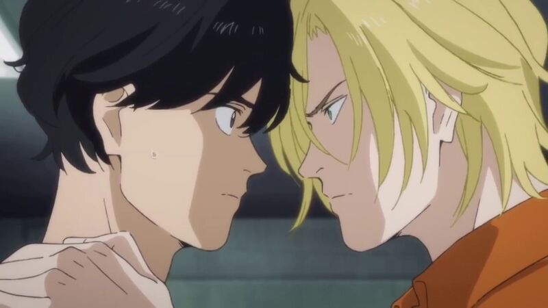 Download The cast of Banana Fish, a popular anime series on the rise.