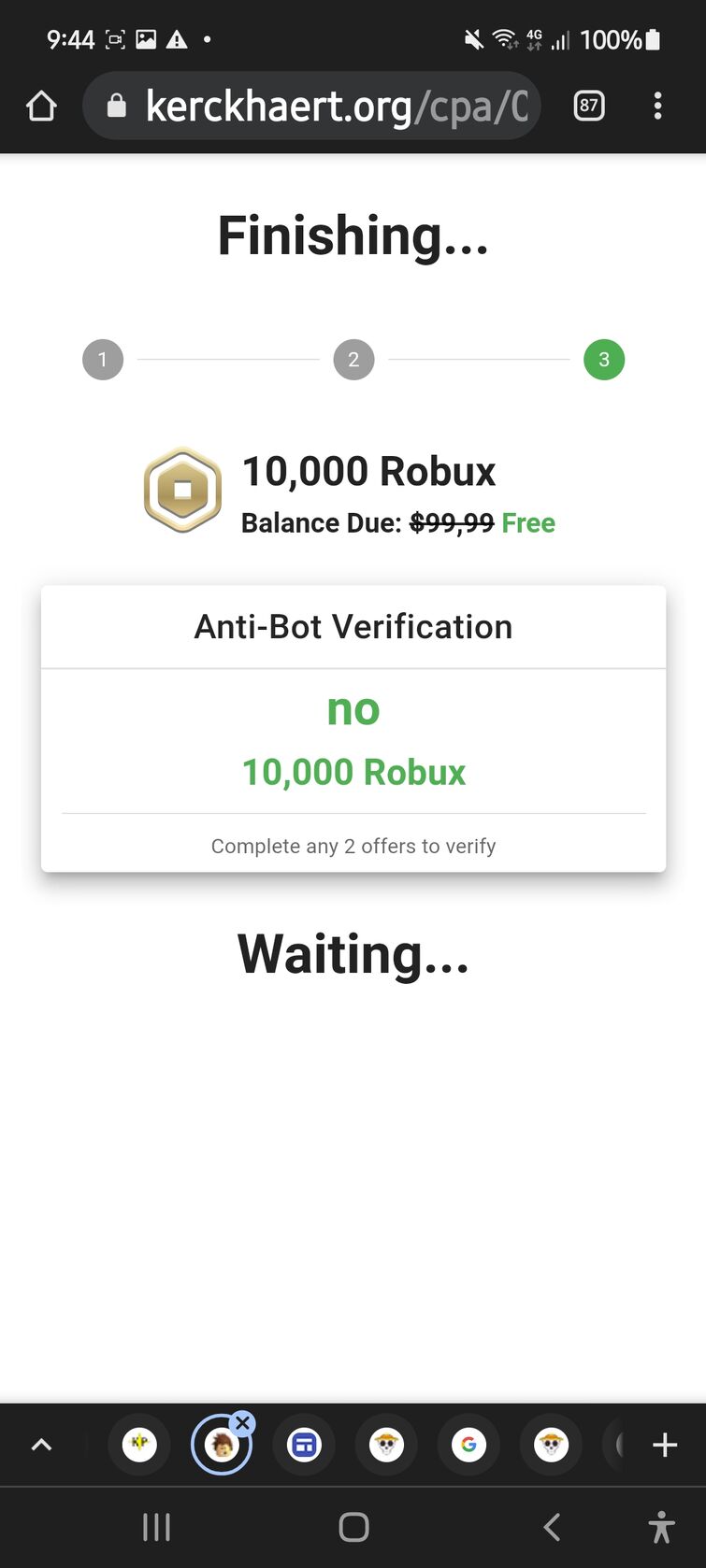 Hey, do you want to know what free robux websites are like?(Im doing this  just for fun) Dont ban me