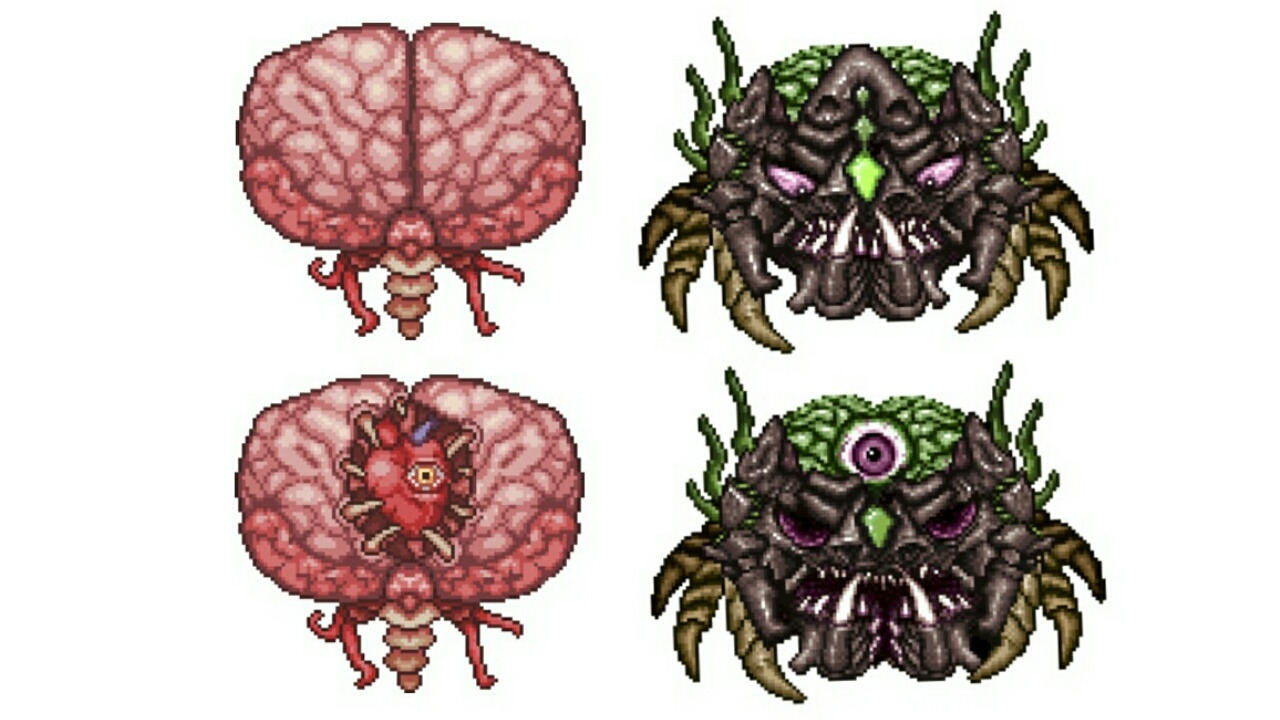 Brain of Cthulhu in Terraria