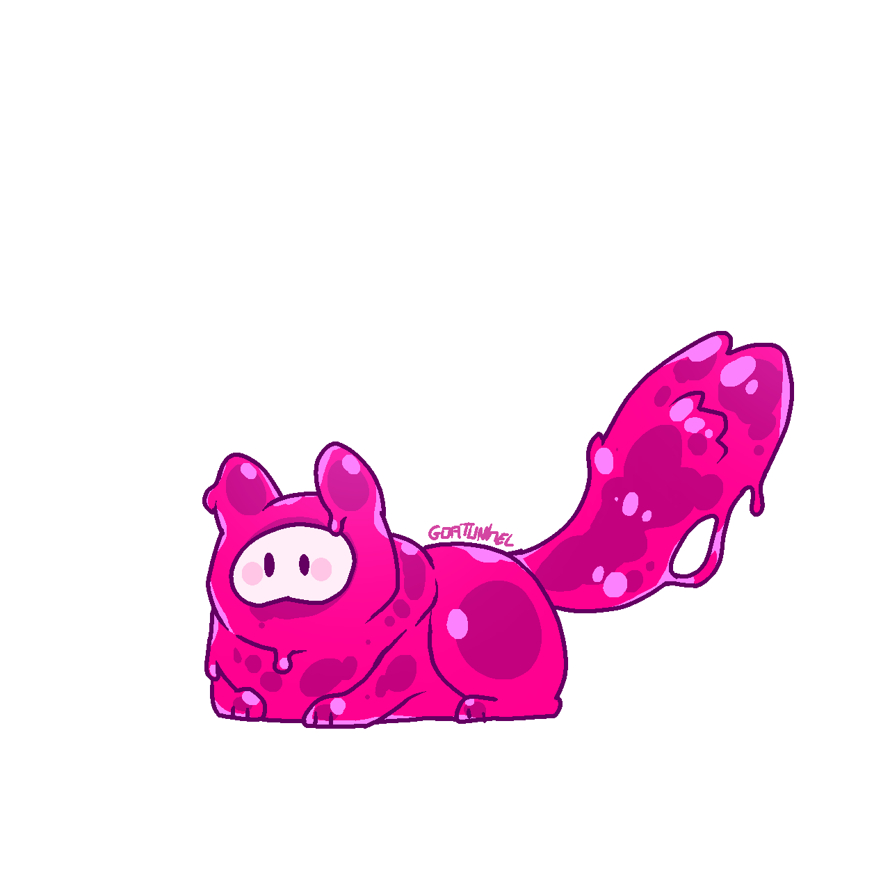 Kaiju Paradise Pink Pup