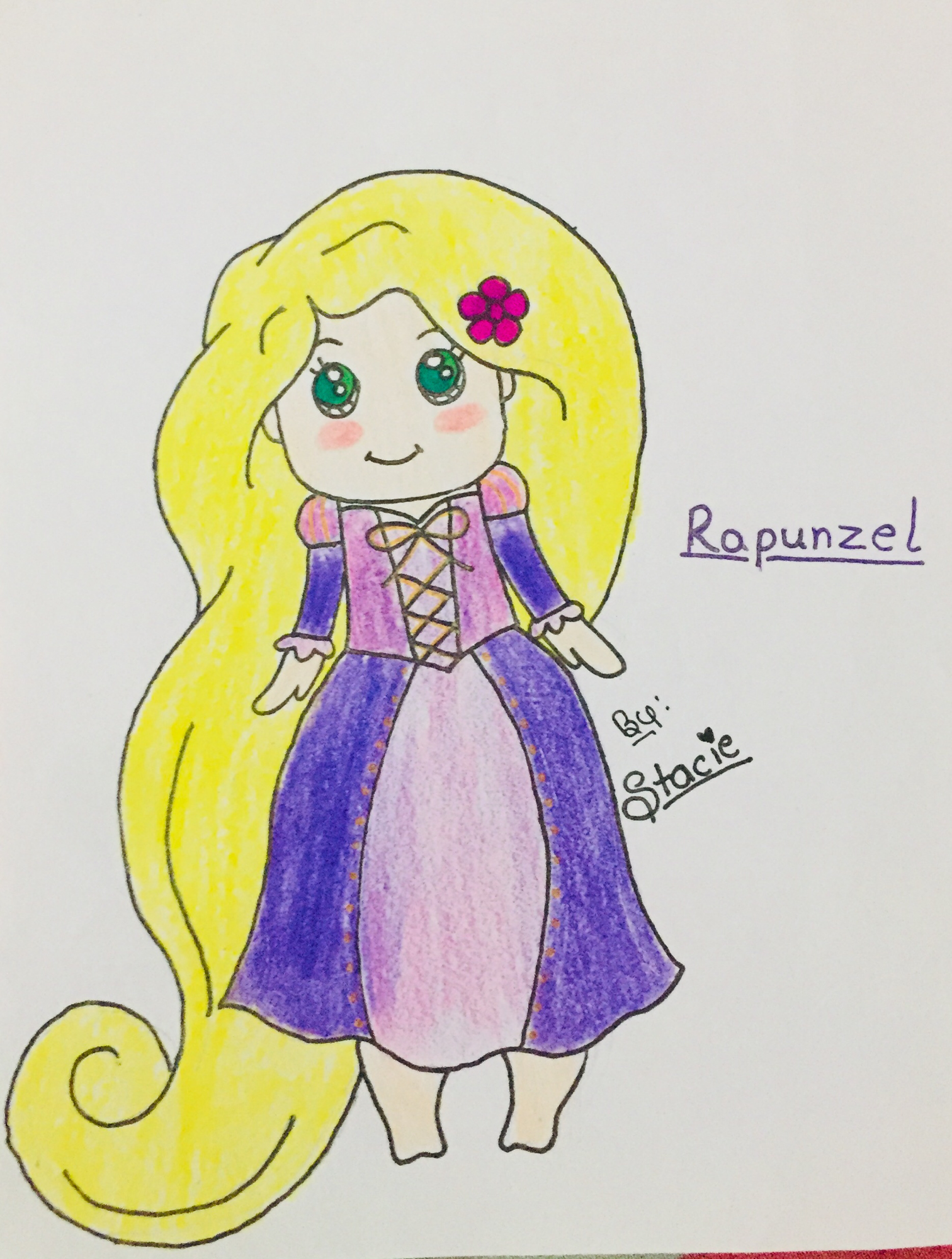 disney princess chibi rapunzel