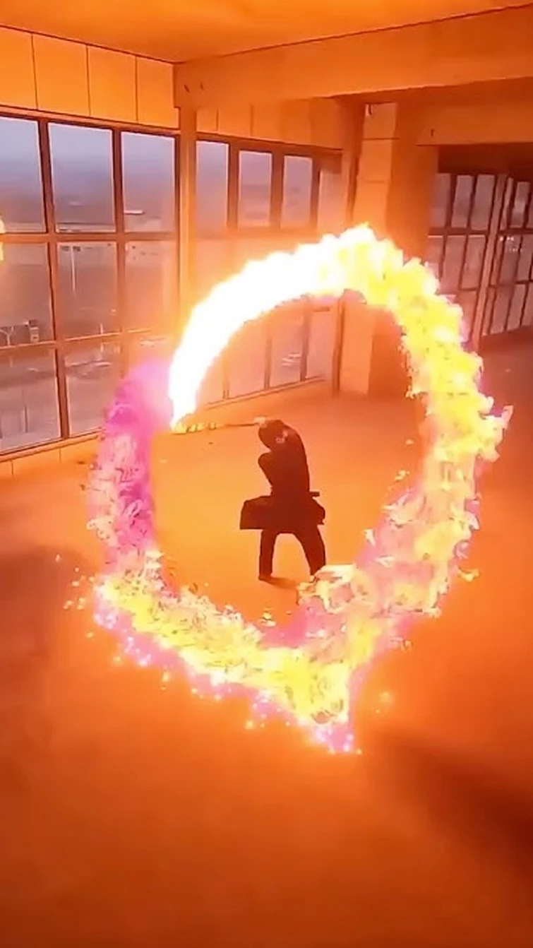 How Does a Fire Katana Work?