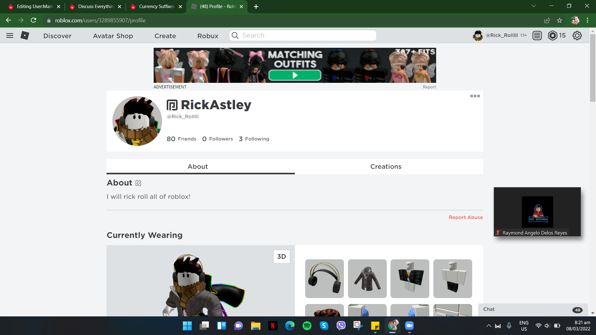 Guys I bought premium 1000 and spend almost all my robux in my alt ...