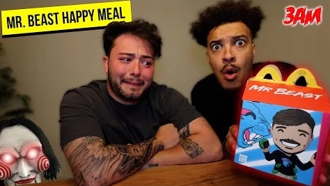 *SCARY* DO NOT ORDER THE MRBEAST HAPPY MEAL AT 3AM (YOU WON'T BELIEVE
