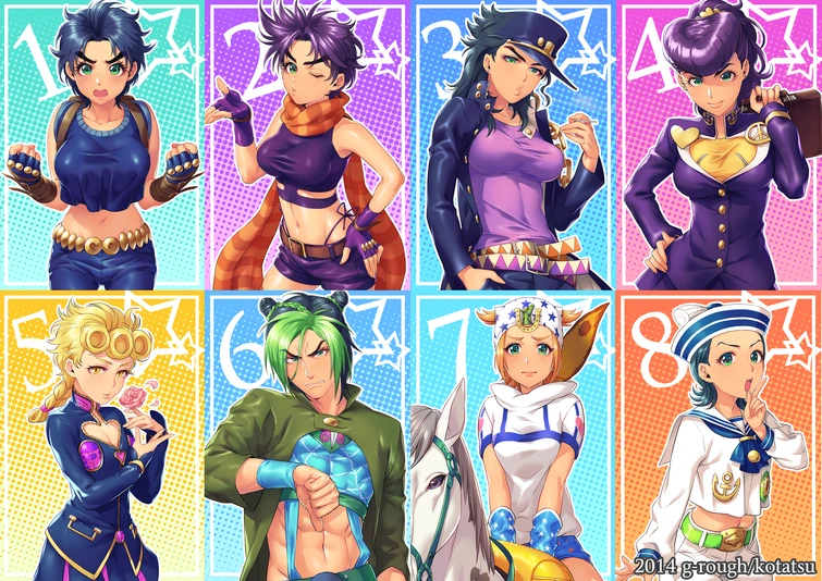 Jojo Waifus / Husbando Fandom