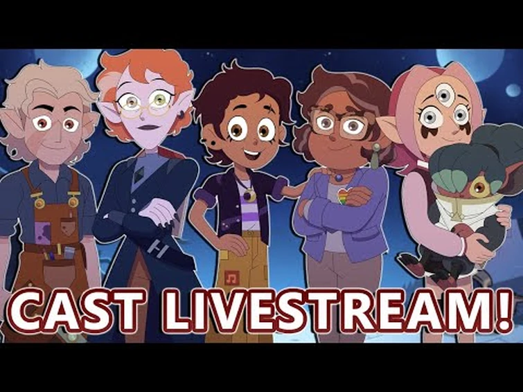 The Owl House CAST Livestream Interview & QnA!