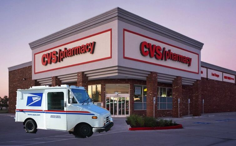 mail truck at cvs | Fandom