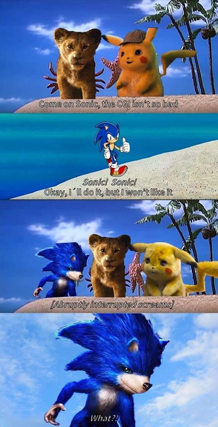 Top 4 memes mais famosos do Sonic.