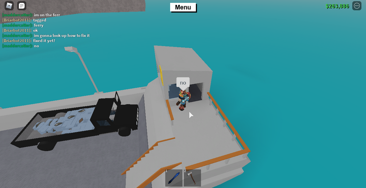 Help Me Stuck On Ferry Fandom - roblox lumber tycoon 2 im stuck in the save