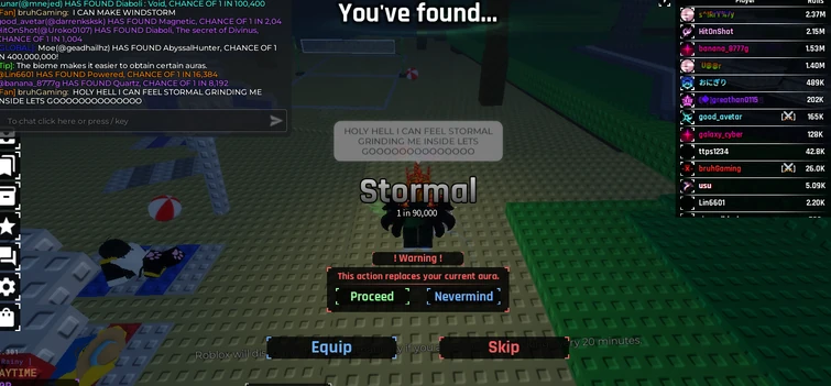 finally got stormal after 25k rolls so i can make windstorm | Fandom