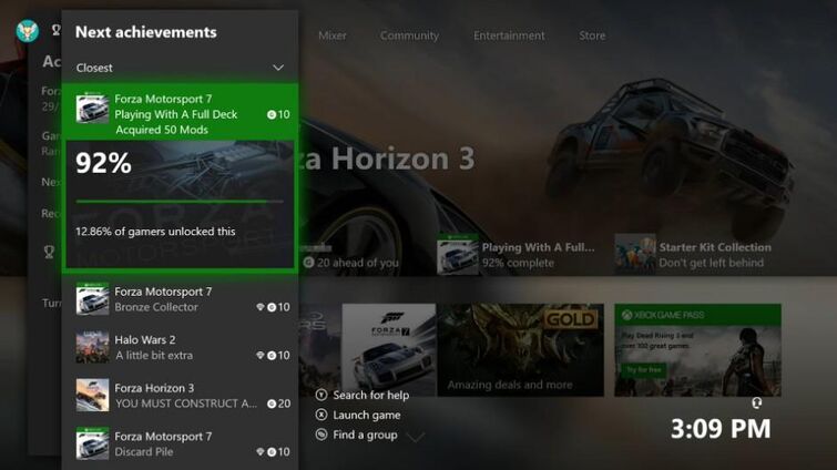 Xbox One new features "Do not disturb" mode and Achievement info