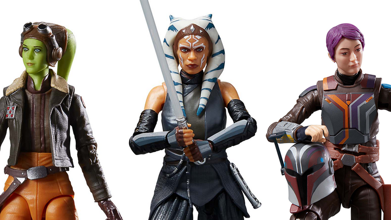 Hasbro Reveals New 'Ahsoka' Star Wars Figures and Lightsaber at SDCC