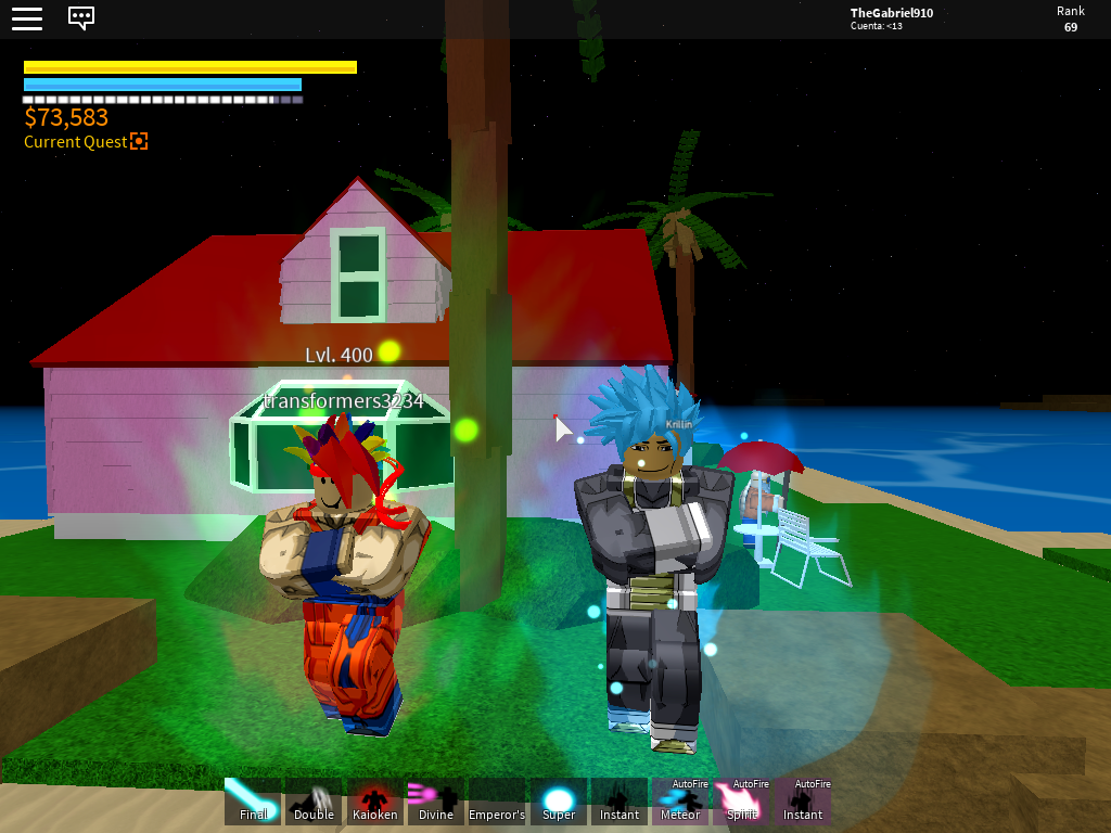 Roblox Dragon Ball Z Final Adventures